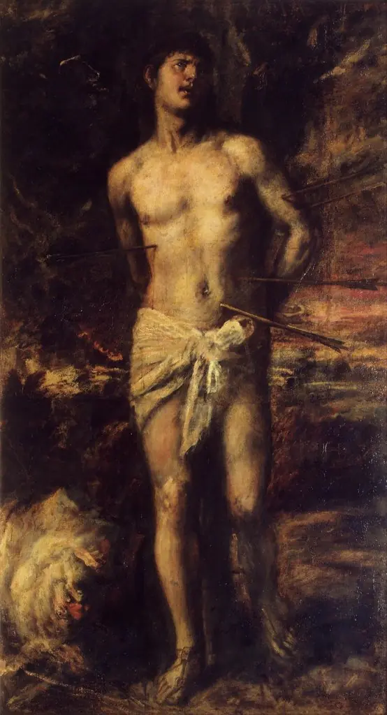Saint Sebastian, by Titian