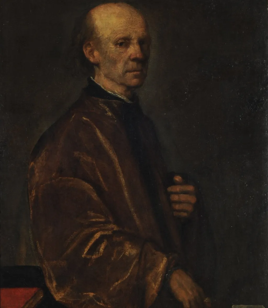 Secretary, by Titian, oil, 1550