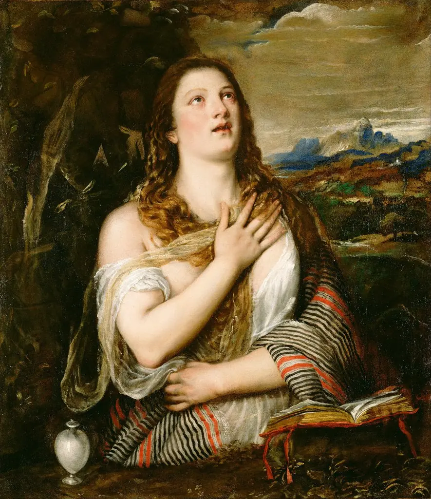 The Penitent Magdalene, by Titian