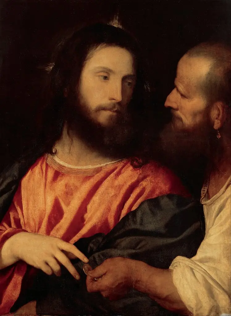 The Tribute Money, by Titian