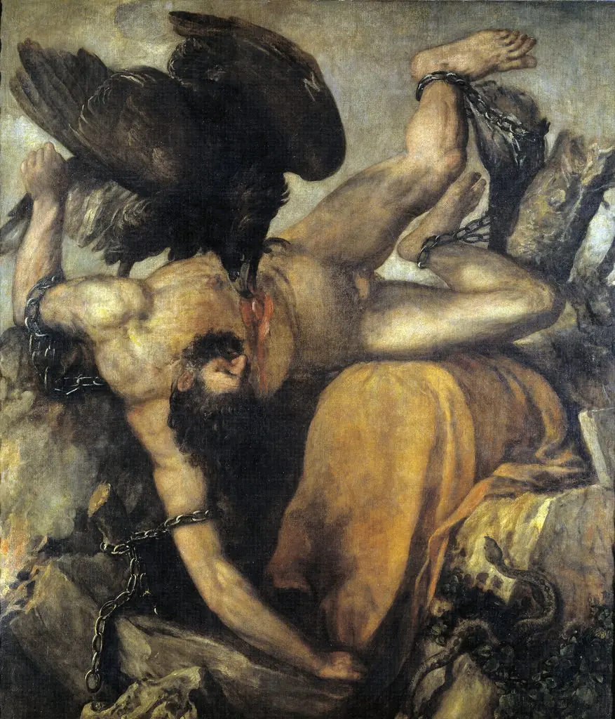 Tityus, by Titian
