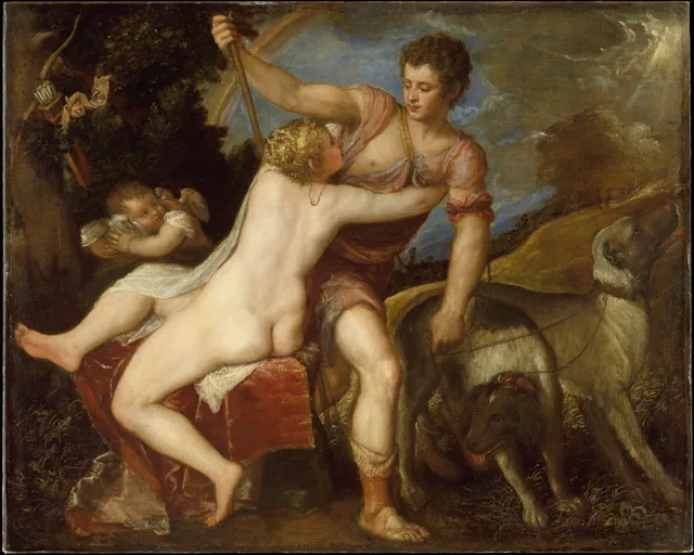 Venus and Adonis — Titian
