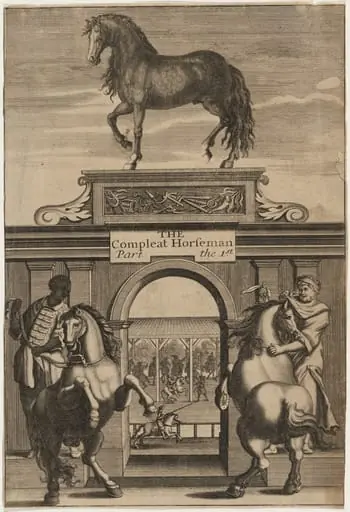 Title Page to the Compleat Horseman