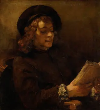 Titus Reading (study in direct and reflected light)