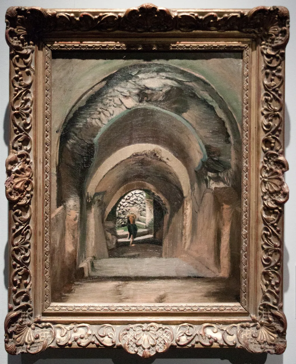 Ancient Arch, by Tivadar Csontváry Kosztka, oil, 1899