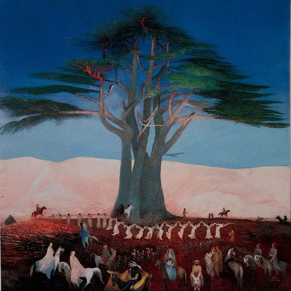 Pilgrimage to the Cedars of Lebanon, by Tivadar Csontváry Kosztka