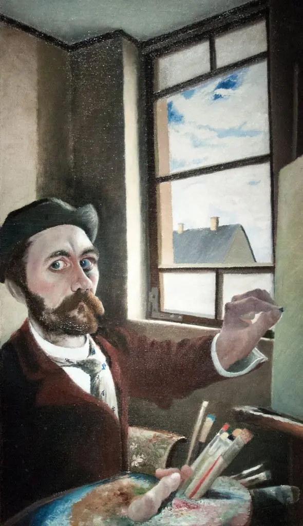 Self-portrait, by Tivadar Csontváry Kosztka