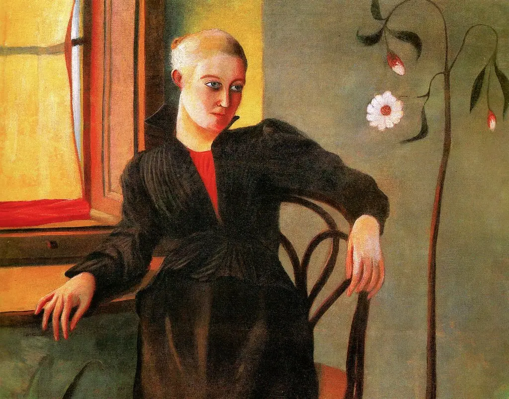 Woman Sitting by the Window, by Tivadar Csontváry Kosztka