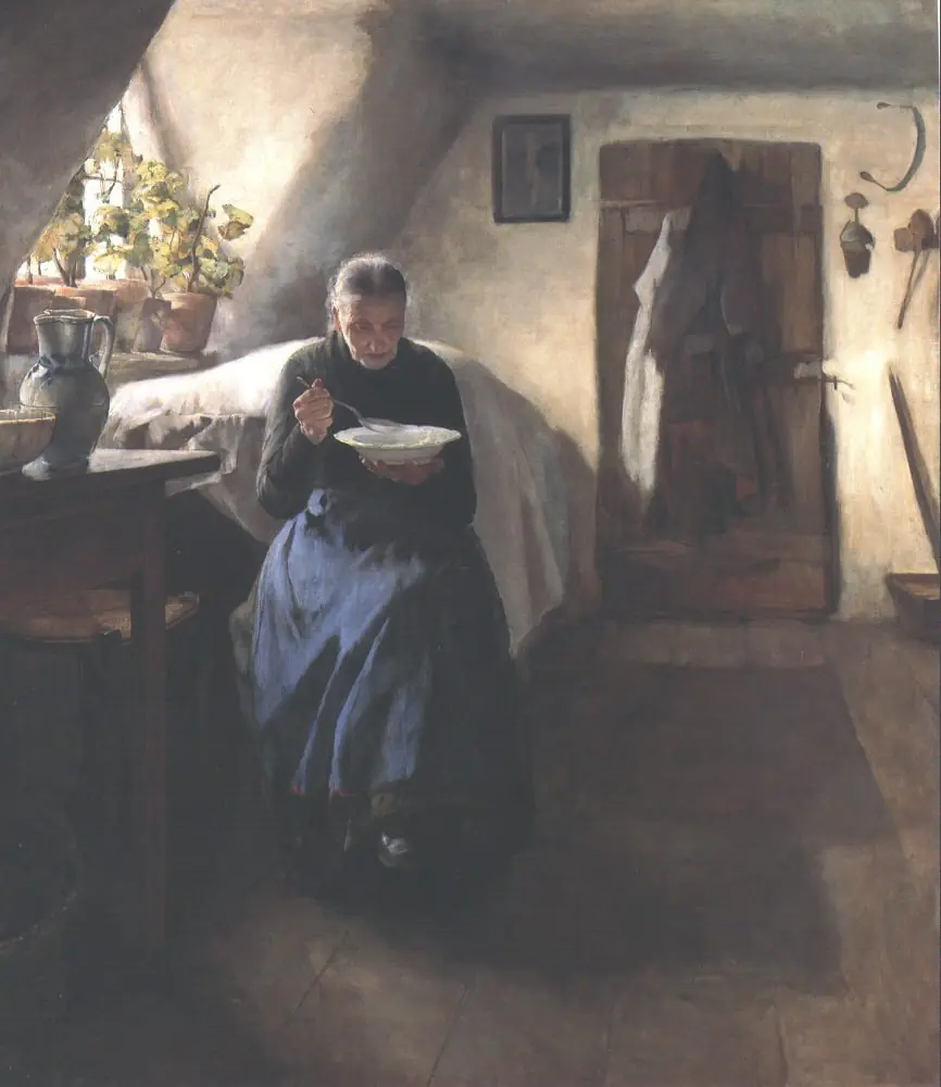 Poor Woman's Home, by Tivadar Zemplényi