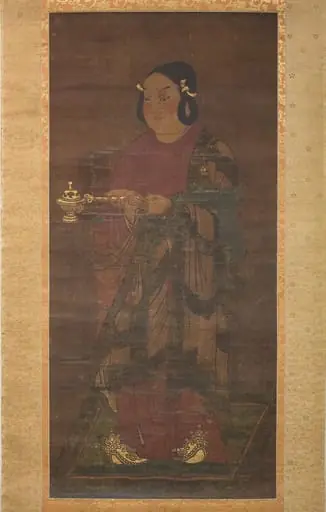 聖徳太子孝養図 (Shotoku Taishi kōyō zu)"|Prince Shōtoku at Age Sixteen, by Toba Sōjō