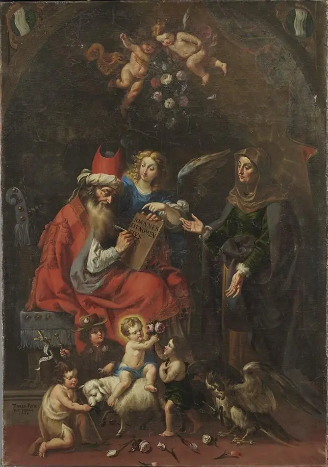 Zacharias gibt Johannes den Namen