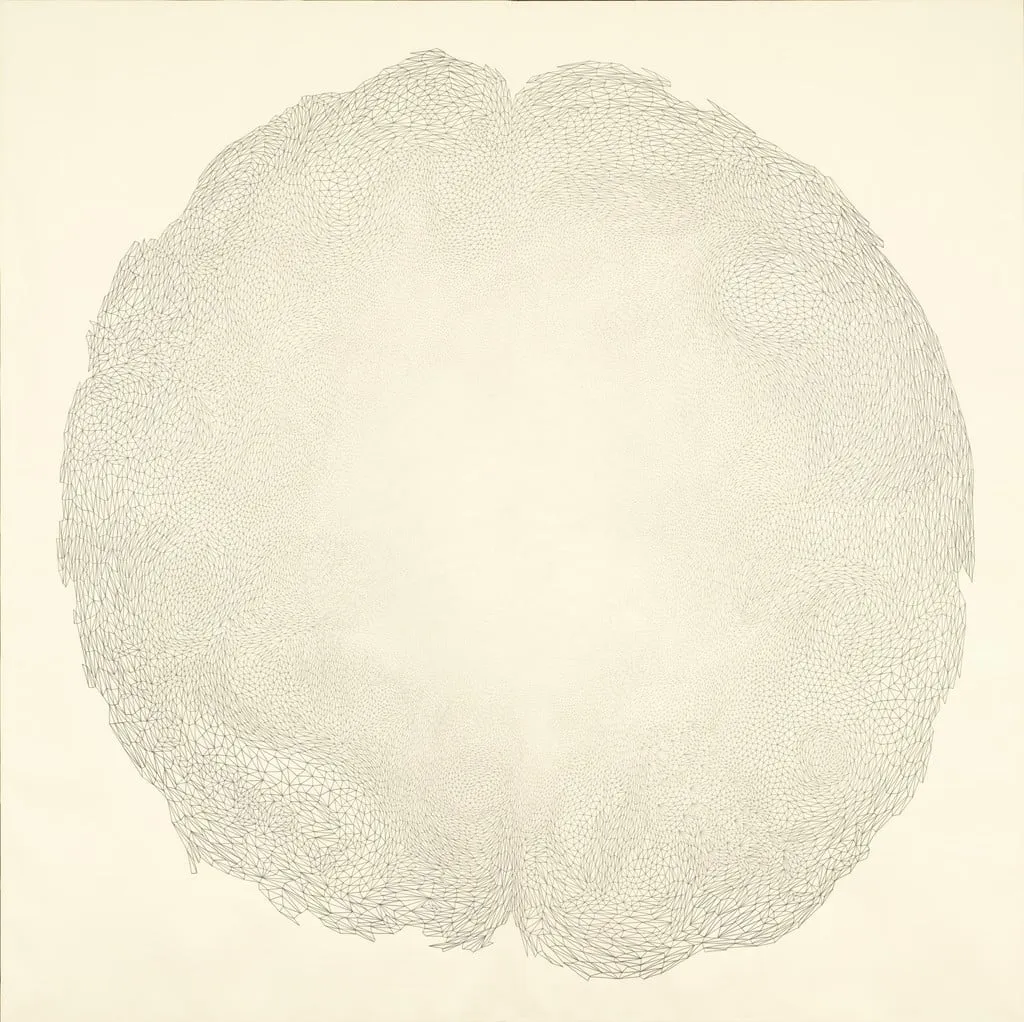Untitled, by Tobias Putrih, graphite, 2003