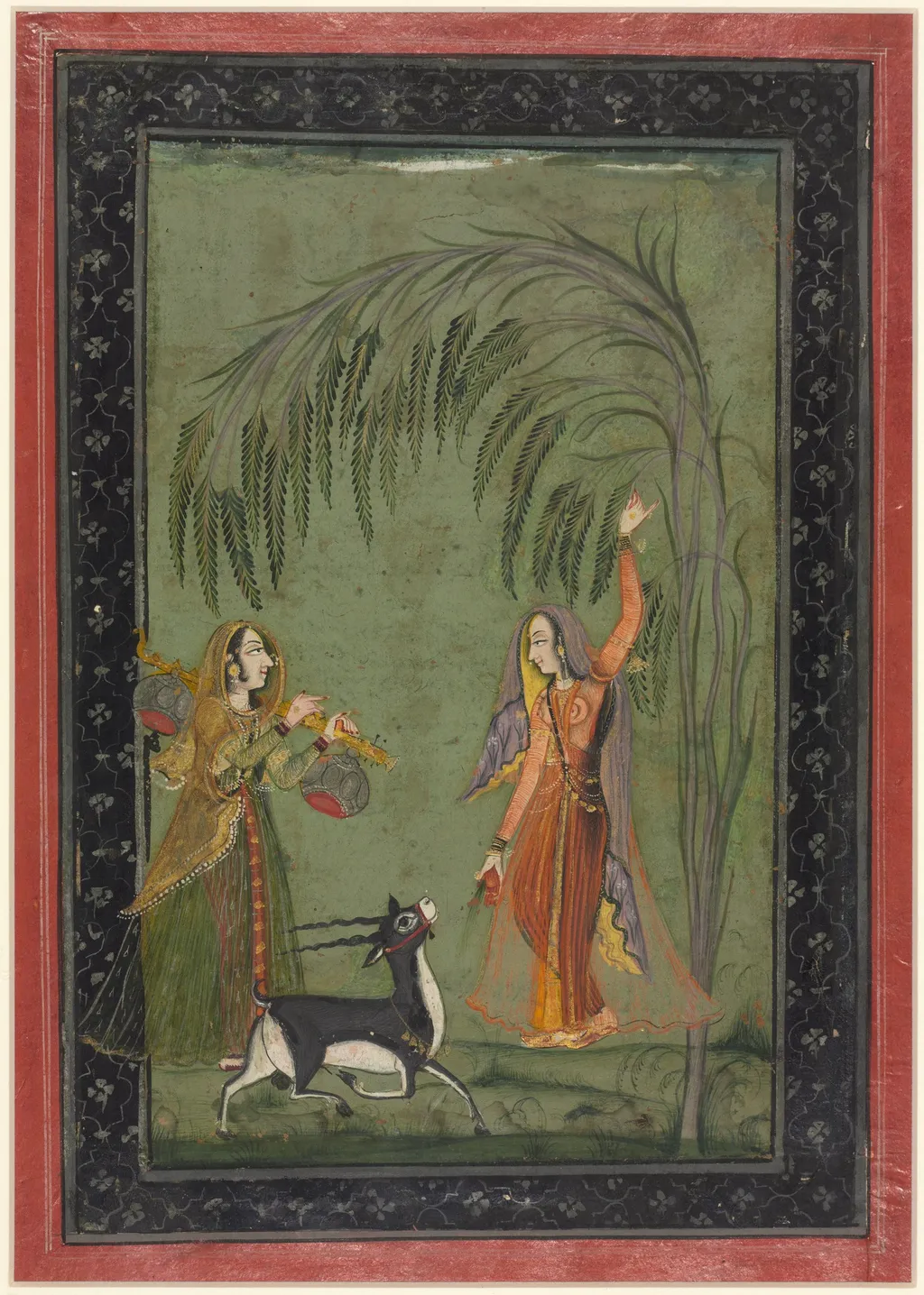 Todi Ragini, from a Ragamala Series, unspecified, 1762