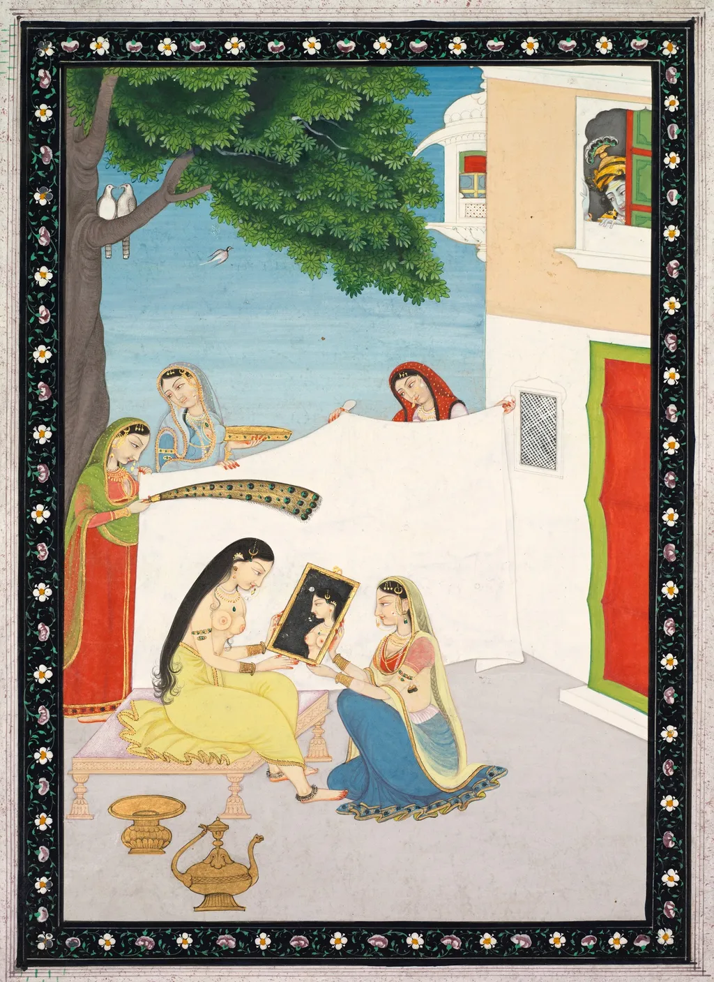 Toilette of Radha, unspecified, 1815