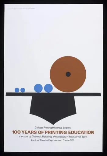 100 years of printing education, by Tom Eckersley