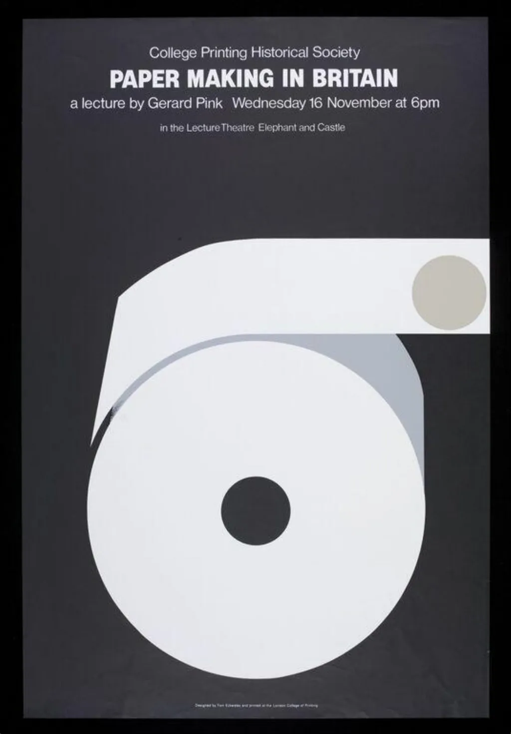 Paper Making in Britain, by Tom Eckersley, 1985