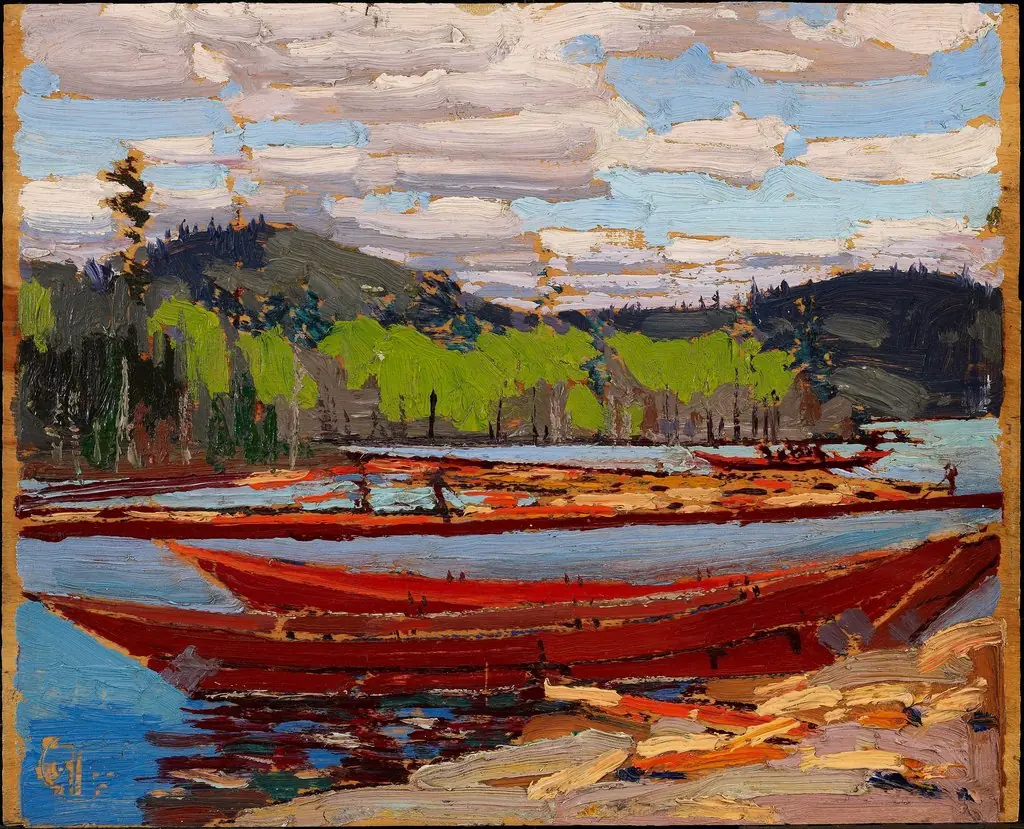 Boats, by Tom Thomson