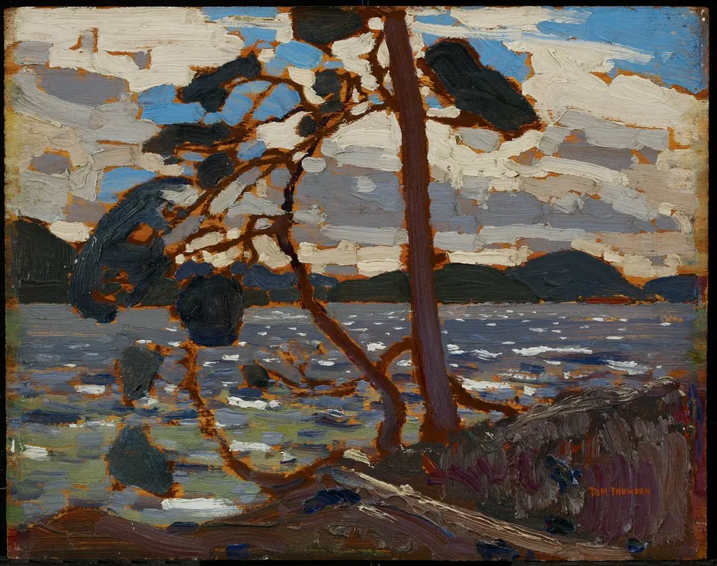 Sketch for The West Wind, by Tom Thomson