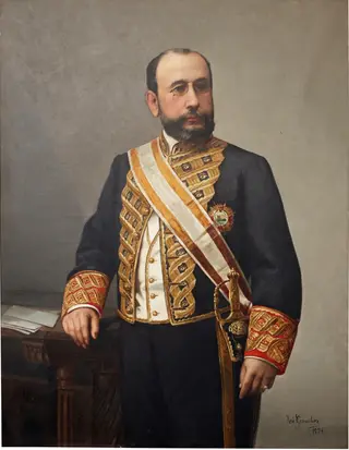 Tomás Castellano Villarroya ministro de Ultramar