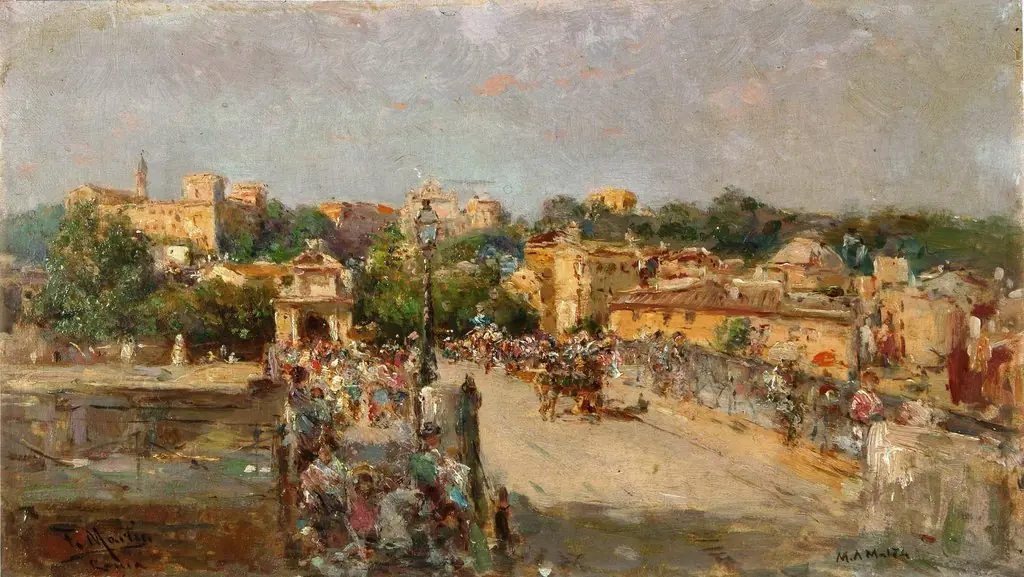 Apunte de Roma, by Tomás Martín Rebollo
