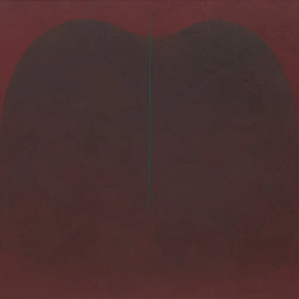 Untitled, by Tomie Ohtake, acrylic, 1982
