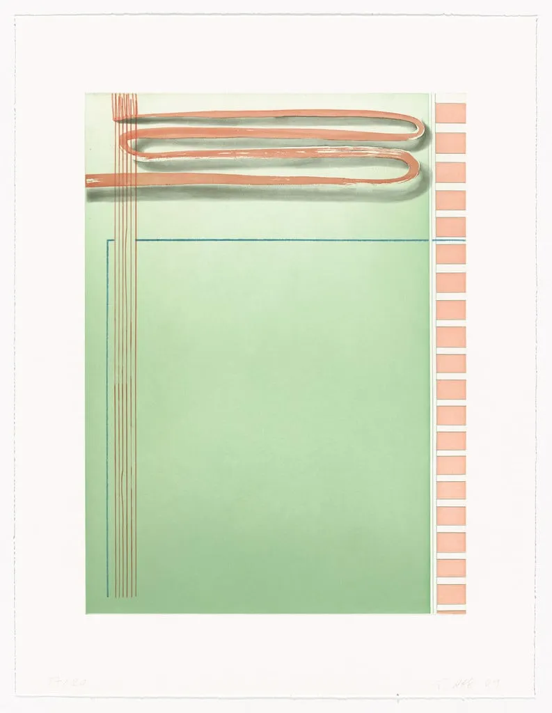 Untitled, by Tomma Abts, ink, 2009