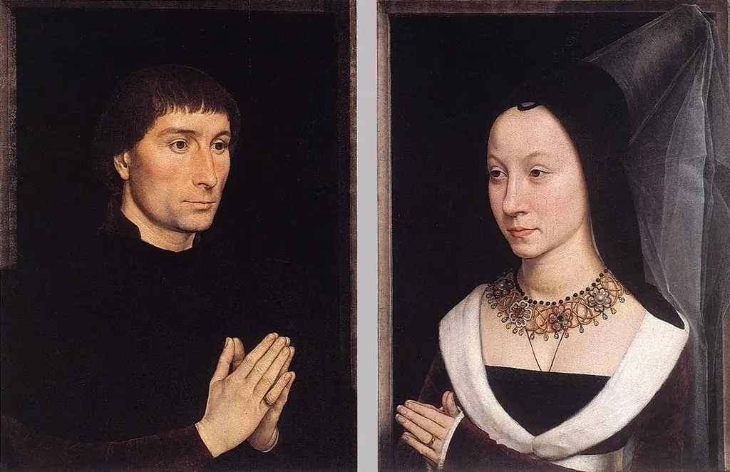 Tommaso di Folco Portinari (1428–1501); Maria Portinari (Maria Maddalena Baroncelli, born 1456)