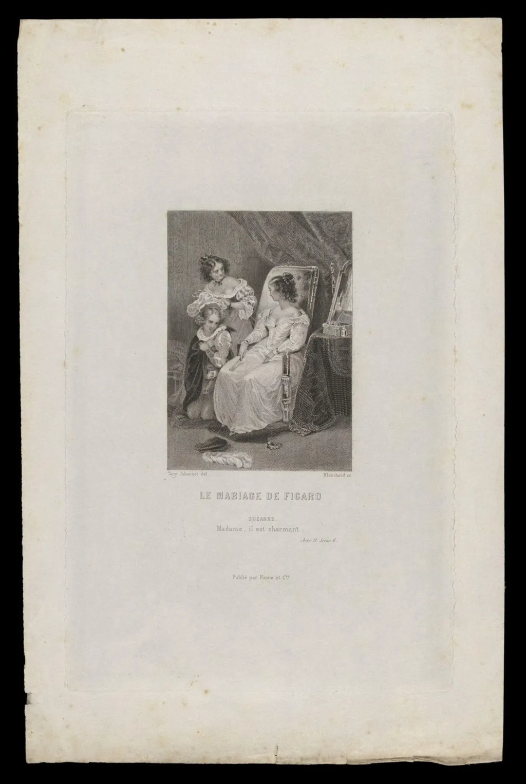 H Beard Print Collection, by Tony Johannot, 1850