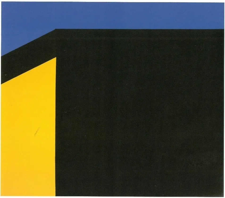 Untitled, by Tony Smith, oil, 1963