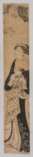 A Beauty in Spring, by Torii Kiyonaga