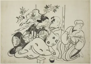 A Professional Baffoon, from a untitled series of 12 prints
