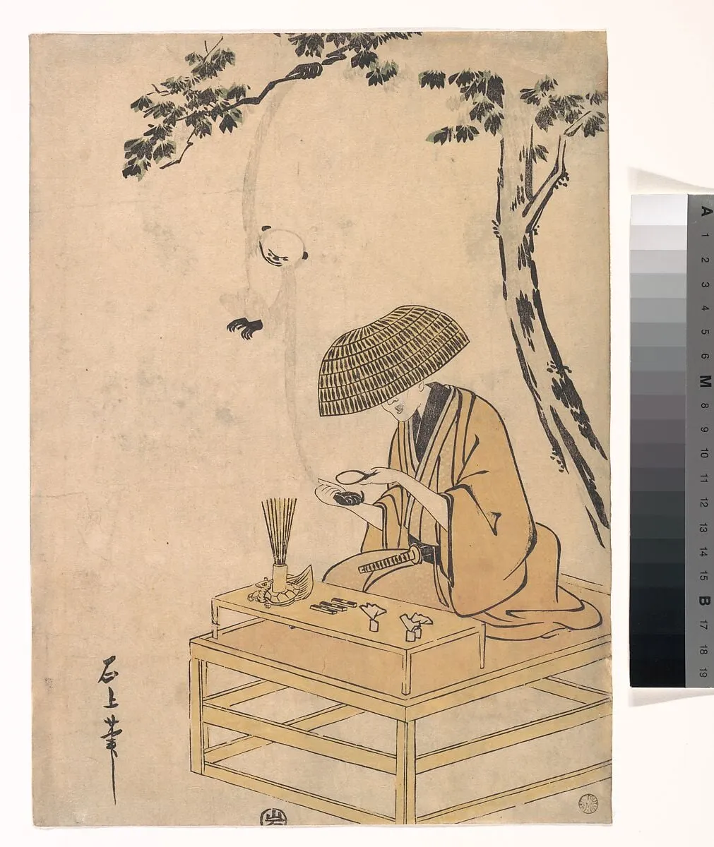 Untitled, by Toriyama Sekien, ink, 1775