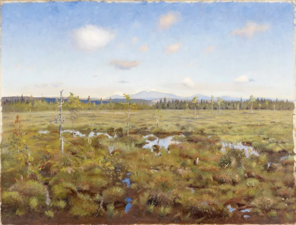 Maisema Lapista, by Torsten Wasastjerna, unspecified, 1903