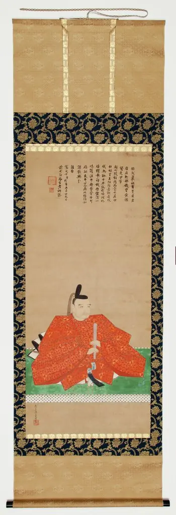 Portrait of Hojo Ujinaga, by Tosa Mitsuoki
