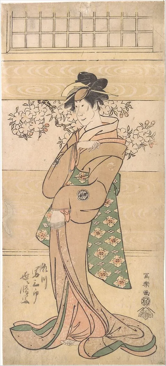 بدون عنوان, by Tōshūsai Sharaku, ink, 1794
