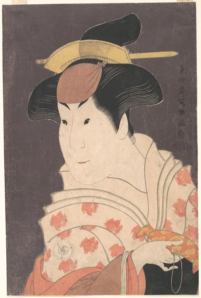 東洲斎写楽画  四代岩井半四郎の重の井  『恋女房染分手綱』|Iwai Hanshirō IV as Shigenoi in the Play "Koinyōbō Somewake Tazuna"