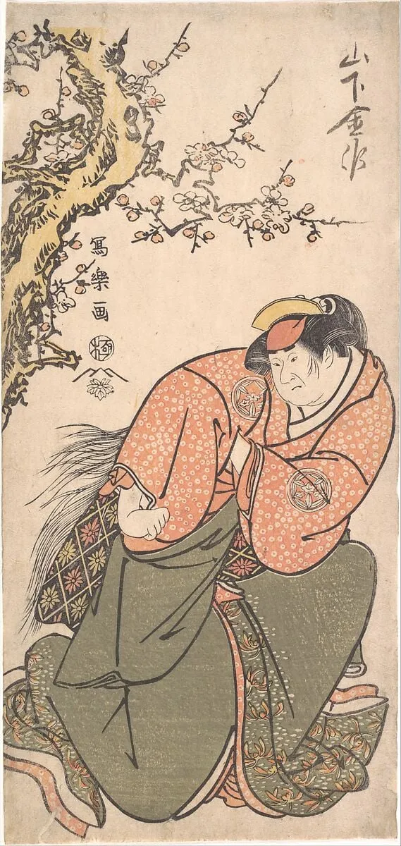 Untitled, by Tōshūsai Sharaku, ink, 1794