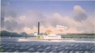 Towboat "John Birkbeck", by James Bard