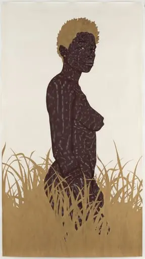 Untitled, by Toyin Ojih Odutola
