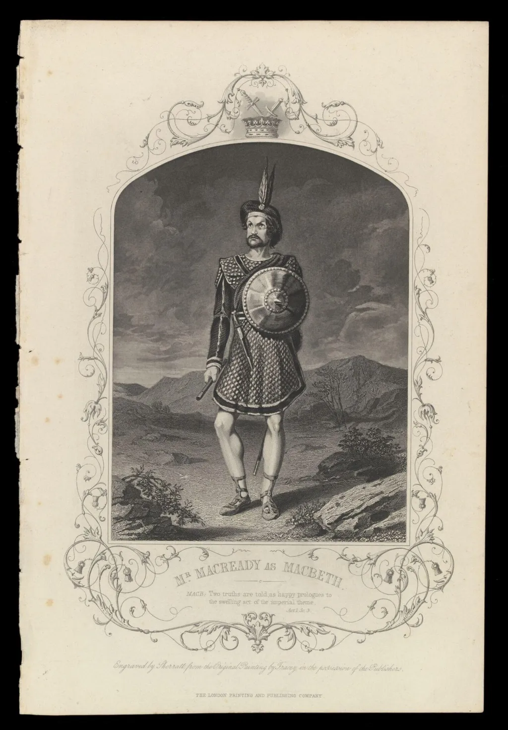 H Beard Print Collection, by Tracey, 1850
