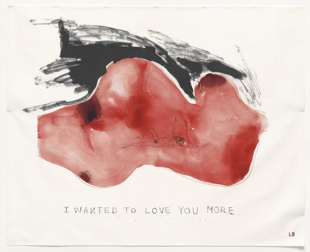 Untitled, by Tracey Emin Louise Bourgeois, 2010