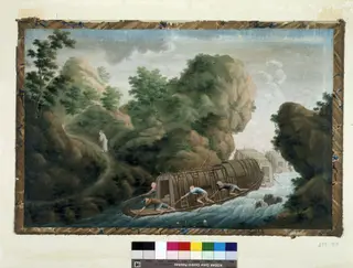 Transport of Porcelain by River