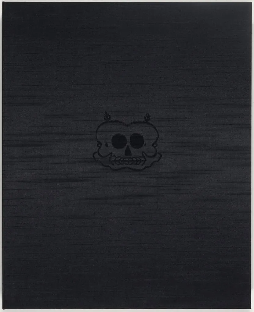 Untitled, by Trenton Doyle Hancock, ink, 2002