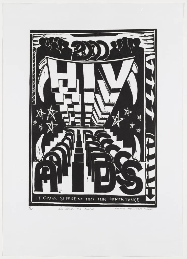 Untitled, by Trevor Makhoba, 2000