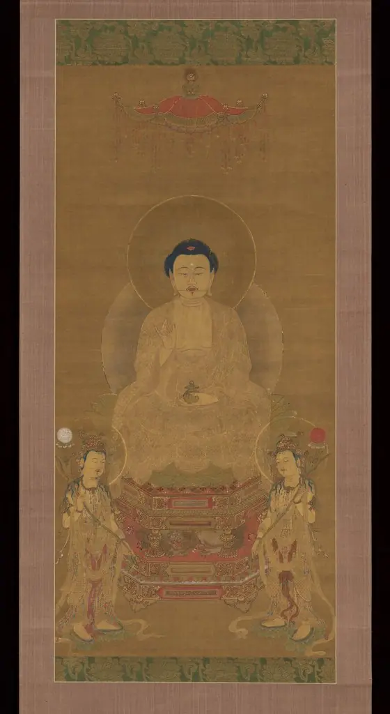 Triad of the Medicine Master Buddha Yakushi (Bhaisajya Buddha), 1700