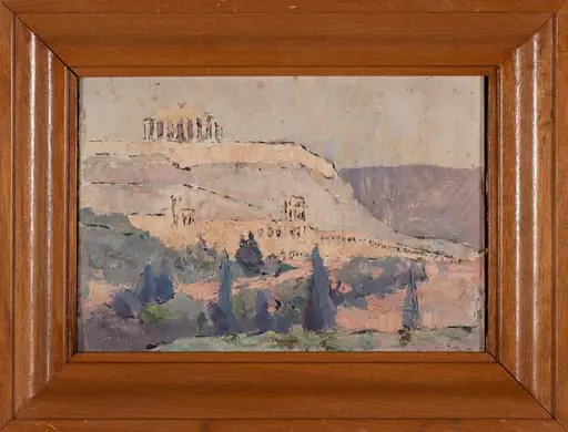 Landscape-Acropolis, by Triantafyllidis Theofrastos