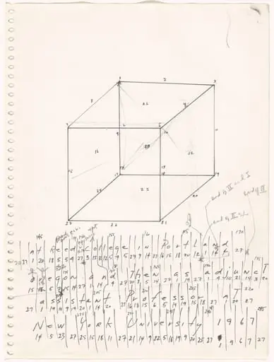Untitled, by Trisha Brown