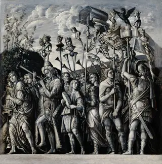 Triumphs of Caesar: Musicians and Standard Bearers