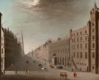 Trongate, Glasgow, Looking West from Glasgow Cross (after the Foulis Academy)