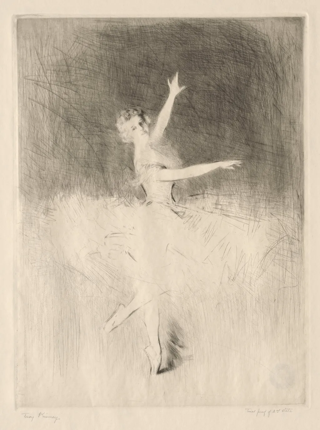 Adeline Génee, by Troy Kinney, 1915
